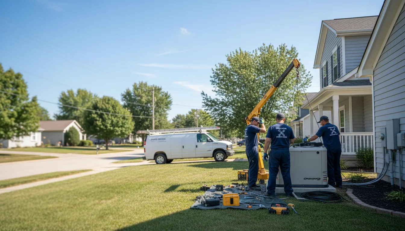 Generator Installation in Arrington, TN near me
